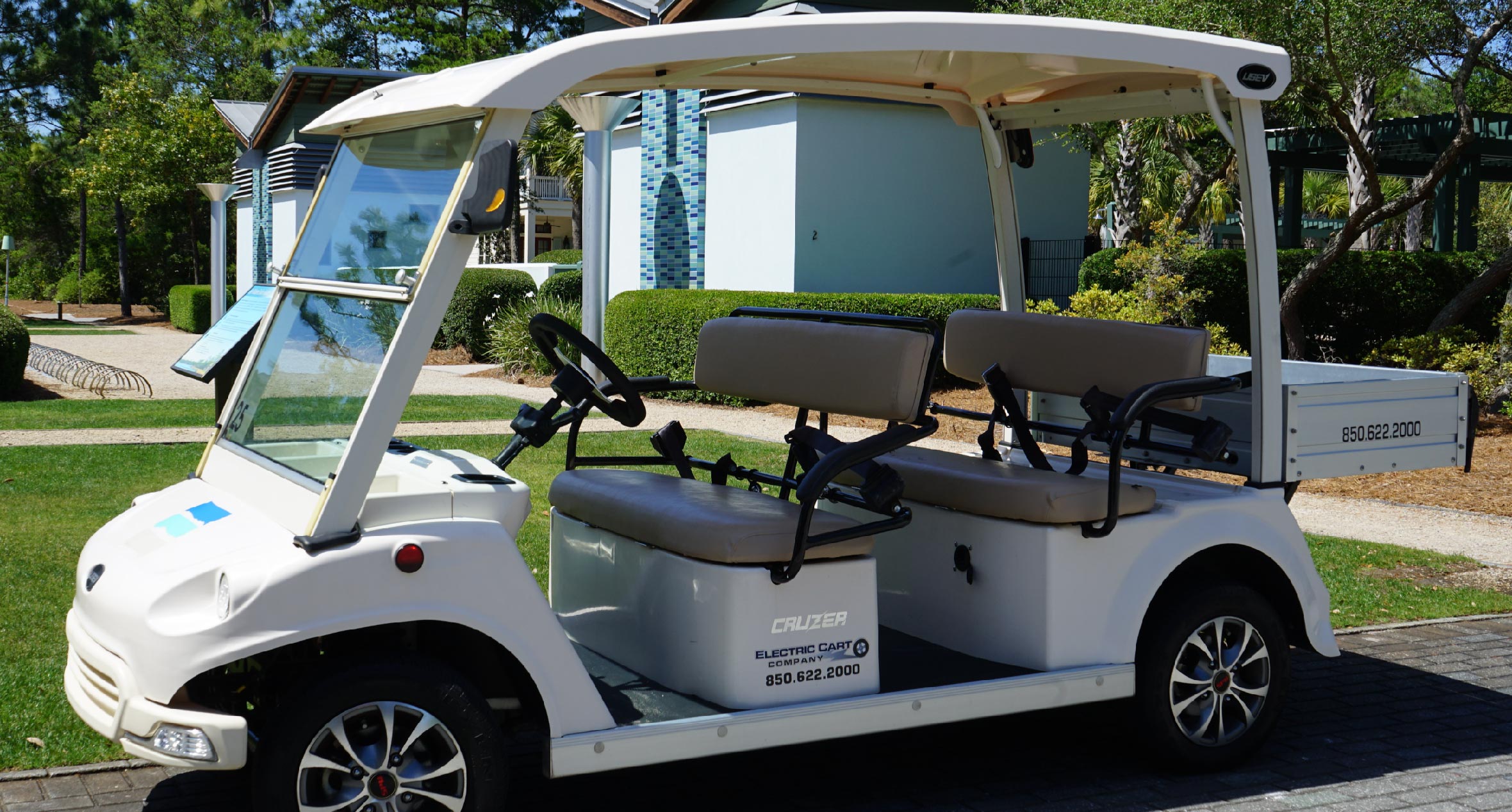 Water Color Rentals Electric Cart Company Santa Rosa Beach Florida